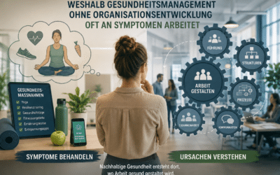 Weshalb Gesundheitsmanagement ohne Organisationsentwicklung oft an Symptomen arbeitet