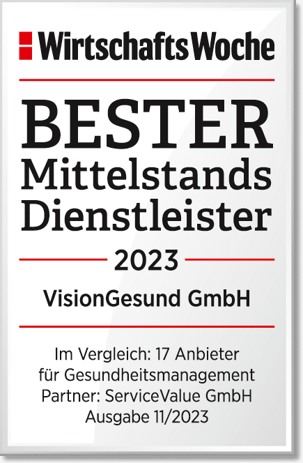 Siegel VisionGesund_Wirtschaftswoche