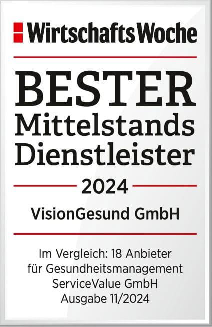 Siegel VisionGesund_Wirtschaftswoche