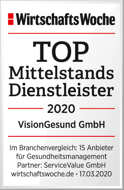 Siegel VisionGesund_Wirtschaftswoche Siegel VisionGesund_Wirtschaftswoche
