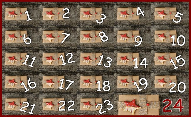 Unser VisionGesund-Adventskalender 2019